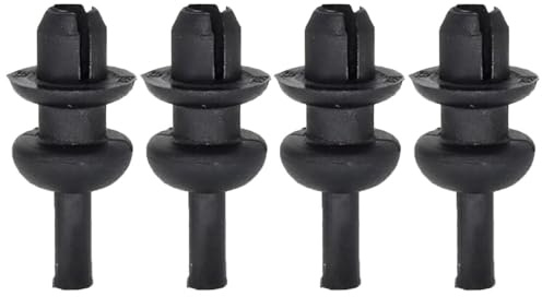 beler 4pcs Schwarz Heck Kofferraum Hutablage String Clip 7903077159 Fit für Opel Corsa F 2019-2021
