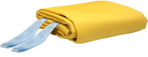 Feuerlöschdecke – Sicherheitsstoff, hohe Temperaturen, Brandschutz | Feuerlöscher mit Silikonbeschichtung, Zubehör für Küche, Haus, Büro, Werkstatt, Notfallausrüstung, Flammen