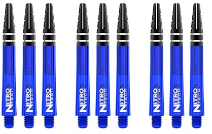 RED Dragon Nitrotech Dartschäfte – 3 Sets pro Packung (9 Dartpfeile insgesamt)