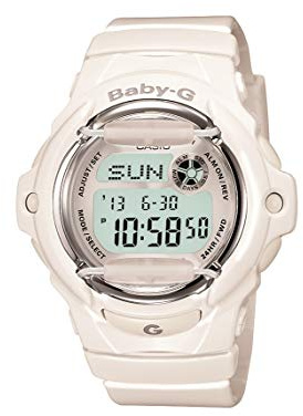 Casio Women Digital Quartz Watch with Resin Strap BG-169R-7AM