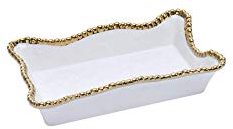 Golden Salerno Serviettenhalter aus Porzellan
