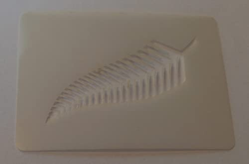 2 x Neuseeländische Farn-Schablonen für Gesichtsbemalung / andere Kunsthandwerk All Blacks Rugby World Cup Internationals