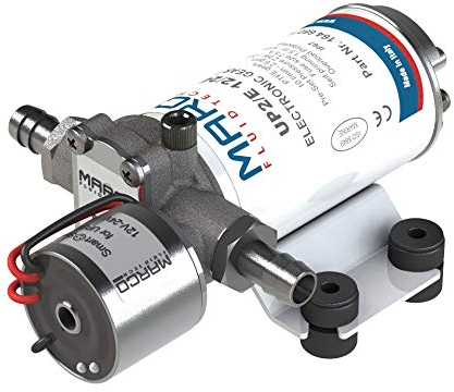 MARCO UP2/E 12/24V Pumpe Autoklave 10 l/min 2 bar mit elektronischer Steuerung, Weiß
