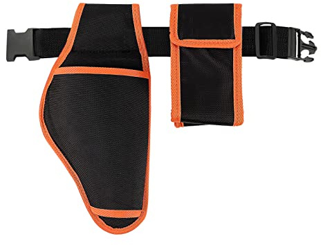 Funda para Tijeras de Podar Eléctricas Accesorios con Compartimiento Cinturón Resistente Ajustable