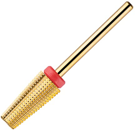 BNG Punta per fresa 5 in 1 per unghie in gel, in metallo duro per unghie acriliche, trapano elettrico professionale da 3/32 pollici, punte in acciaio al tungsteno per manicure pedicure salone (denaro,