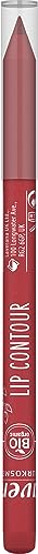 lavera Lip Contour - True Red 05 - Samtig-mattes Finish - cremiger Auftrag - Bio-Kokosöl & Bio-Sheabutter - VEGAN