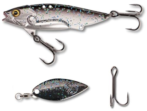 LMAB Techno Vibe - Vibration Bait - 3 Größen, Zikade, Blade Bait, Lipless Crankbait, Angelköder zum Raubfischangeln, Angel Köder für Zander & Barsch, Zikaden