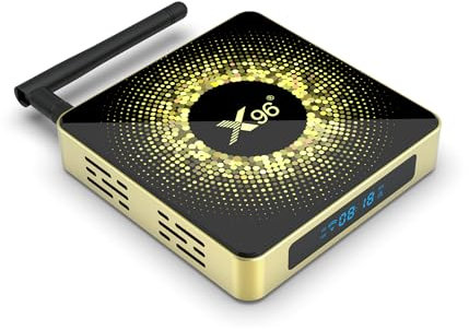 CHROX Android TV Box, Android Box 11.0 Amlogic S928X Octa-Core 8GB RAM 64GB ROM Soporte 2.4Ghz/5.0Ghz WiFi BT5.0 100/1000M Ethernet 8K HDMI 2.0 DLNA 3D TV Box,4gb+32gb