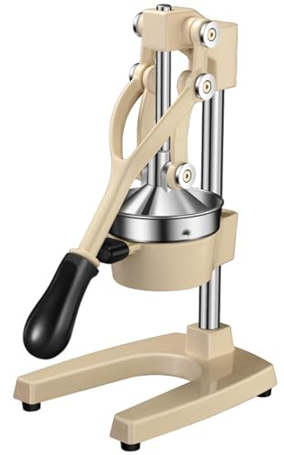 Commercial Grade Citrus Juicer Professional Hand Press Manual Fruit Juicer Metal Juice Squeezer Heavy Duty Orange Juicer Citrus Orange Lemon Lime Pomegranate