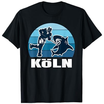 Köln Eishockey Fan T-Shirt – Hai T-Shirt