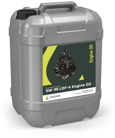 OptimOil 5W-30 LDF-4 Engine Oil for Trucks - Motor Oil in Bottle, Jug, Can - 20L, 205L, 1000L IBC (20 Litre)