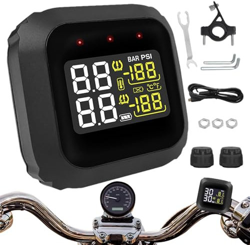 TPMS-Reifendrucksensor, Reifendrucküberwachung | Motorrad-Reifenüberwachungssystem,Reifendruck-Detektor TPMS-System, Reifenüberwachungssensor -Reifensensoren