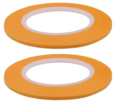 Model Masking Tape Set for Painting DIY Craft - 2mm 3mm Precision Tape Rolls