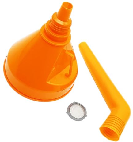 ELAYARD Entonnoir Carburant Flexible À Angle Droit Large Ouverture Entonnoir Pour Réservoir D'Essence De Voiture À Huile Pour Voitures Et Motos 1 Pièce