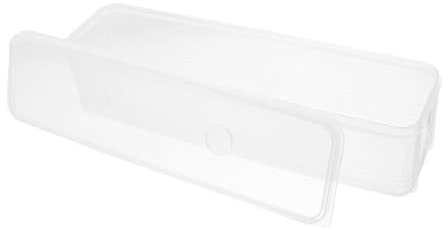 LOORGVEL Caja Organizadora para Nevera Hermética, Apilable y Transparente, de Pp, Adecuado para Cebolletas y Cilantro, con Orden Frigorifico