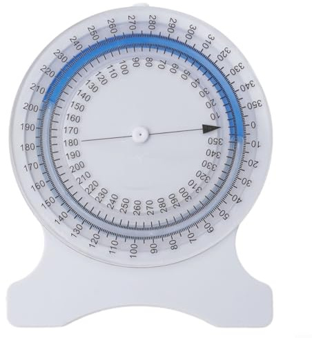 Outil de Mesure Articulaire Physiothérapie Inclinomètre pour Evaluer l'Amplitude de Mouvement dans Différentes Articulations