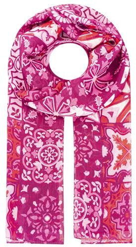 Zwillingsherz Damen Schal Damen Bunt gemustert Muster Trend leichter Frauenschal Accessoire leichter Schals und Tücher modischer Begleiter Frühling Sommer Herbst Winter