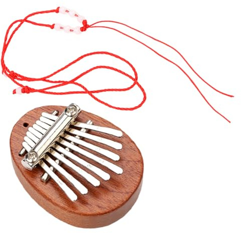 Homoyoyo Kleine Kalimba 8 tasten Daumenklavier Tragbares Anfänger Daumenklavier für Erwachsene