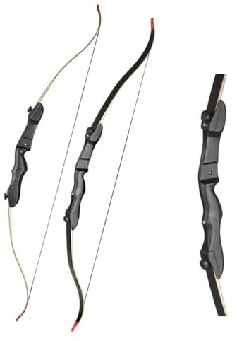 Set RAGIM Black LARP - 66 Zoll - 18 lbs - Recurvebogen