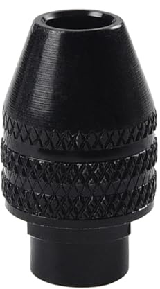 Schnellspannbohrfutter, 0,3–3,2 mm, Bohrfutter-Adapter, elektrischer Schnellwechsel-Bohrfutter-Konverter für elektrische Schleifmaschine, 1 Stück (M7 x 0,75 mm lang)