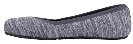 Xero Shoes Women's Phoenix Knit Barefoot Ballet Flat, Gray Knit, 8.5