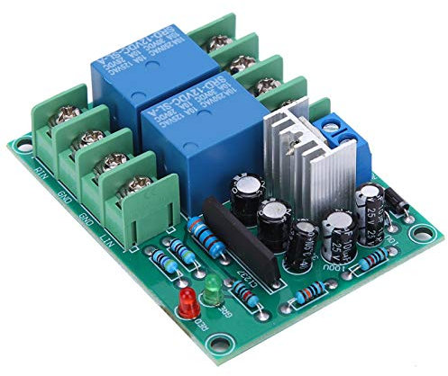 Hilitand Dual Channel Digital Speaker Protection Circuit Board Power On Mute Delay Power Amplifier Component 10A DC12-18V