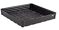 Kleingebindewanne pro-line aus Polyethylen (PE), ohne Gitterrost, 180 Liter, 1170x1170x180