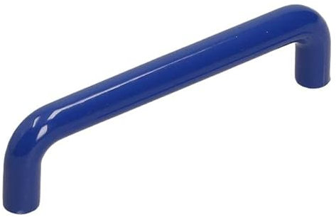 gamet ® Tirador UX13, CC 96 mm, plástico, color azul oscuro, 1 unidad. Tiradores perfectos para cualquier armario y cajón.