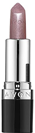 AVON Barra de Labios Ultra Shimmer Violet Sparks - Textura Cremosa con Pigmentos Perlados Reflectantes de la Luz - Con Vitamina E, Aceite de Aguacate y Aceite de Sésamo - SPF 15 - Color Violeta Claro