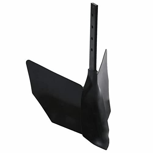 Mengtu Tiller Plough Attachment Black Metal