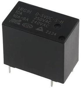 JRXFXEKW 5pcs/Lot Relay TRG1H D-5VDC-S-H TRG1HD-12VDC-S-H TRG1HD-24VDC-S-H 4PIN 10A 5V 12V 24V Replaceable HF32F -G-012-HS (TRG1HD-5VDC-S-H)