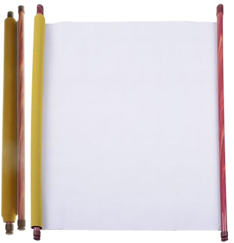 CAKEEYUM Tissu de l'écriture d'eau 55x17 pouces épaissispère de papier calligraphie chinois réutilisable Papier calligraphie pour la chinoise écrivant des fournitures pratique débutante