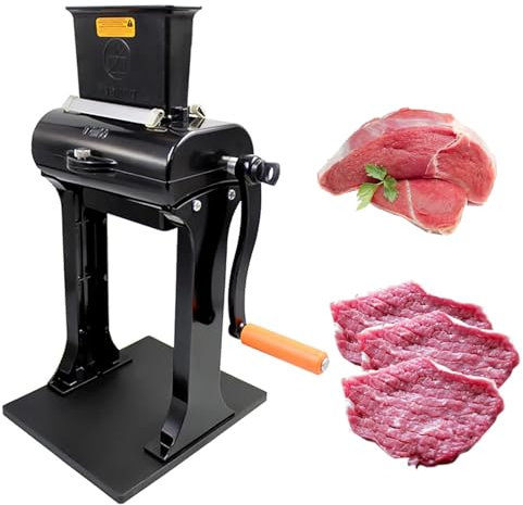 XCSCUK Batticarne Commerciale, batticarne Manuale Verticale, cubettatrice Manuale di Carne, batticarne per appiattire la Bistecca