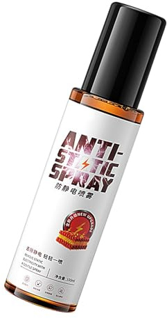 Kleidung Statische Wache Spray - Reisegröße 100 ml Kleidung Direkter | statischer Entferner - Statischer Elektrizitätsentferner, Eliminator Reduzieren Sie statischen Haushalt