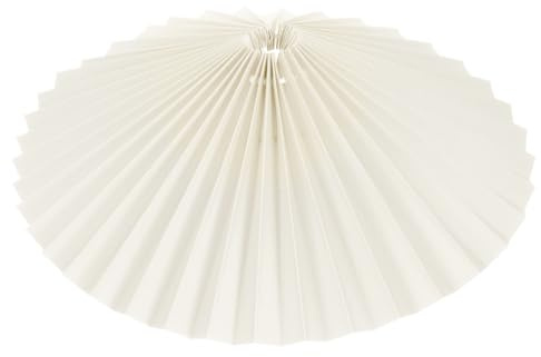 NUOBESTY Umbrella Cloth Lampshade 12.20X12.20X6.30 Inch Replacement Lamp Cover for Bedside Table Lamp and Pendant Light Indoor Lighting Accessory