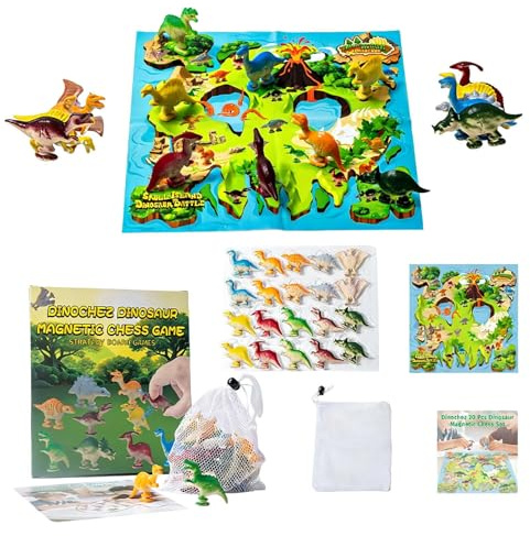 Magnetisches Schachspiel Mit Schnur - Unterhaltsame Strategie- und Puzzleaktivitäten - Magnetisches Strategiespiel Mit 20 Steinen - Für 2-Spieler Gruppenspiel Zuhause Reisen Outdoor Camping Party Pick