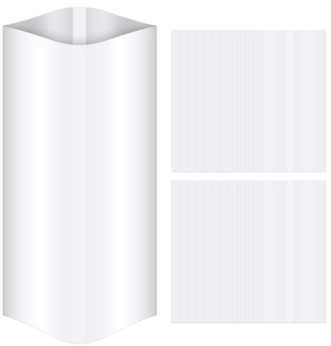 Lobamop Lot de 70 films thermorétractables par sublimation - 5 x 10 mm - Pour transfert de chaleur - Blanc