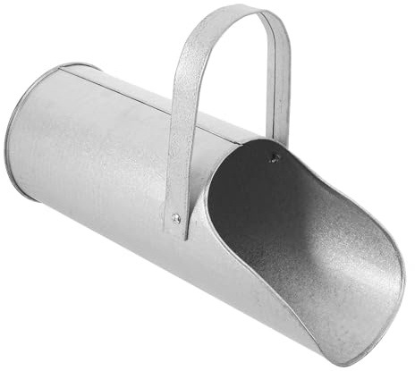 MAGICLULU Riempitivo Argento e Manico per Preciso e Uniforme Versamento Portatile di Ferro Sacchi Cemento per Cantieri Edili e Costruzioni