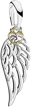 Angel Wings berlock S925 sterling silver – presentförpackning, Alla, Kubisk zirkonia,