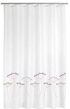 RIDDER Duschvorhang Textil Flora Multicolor 180x200 cm