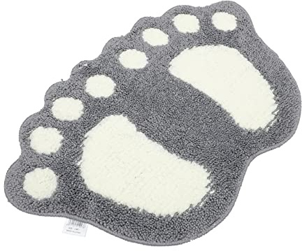 Homoyoyo Cloud Shaped Slip Mat for Bathroom Cartoon Design Floor Rug Non-slip Entrance Doormat Indoor Washable Bath Mat for Home Use