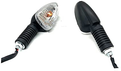 Blinkerlampe Motorrad Blinker Blinker Kompatibel mit BMW R1100GS R1100R R1150GS R1150 Adventure ADV R 1100 1150 GS R Vorne/Hinten (Farbe: Bernstein) (Klar)