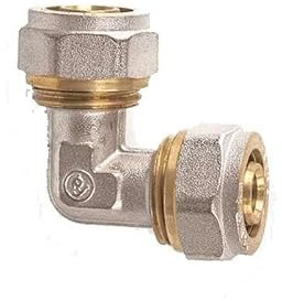 Raccordo curvo a stringere per multistrato - Diametro 16X16 - Spessore 2MM
