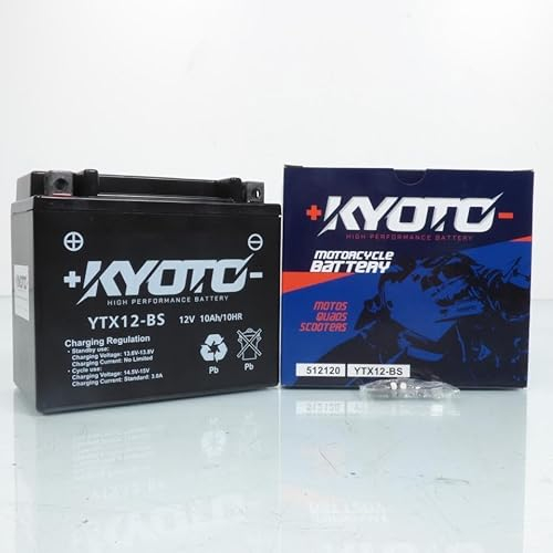 Batterie SLA Kyoto pour Moto Suzuki 750 GSR 2011 à 2016 YTX12-BS / 12V 10Ah Neuf