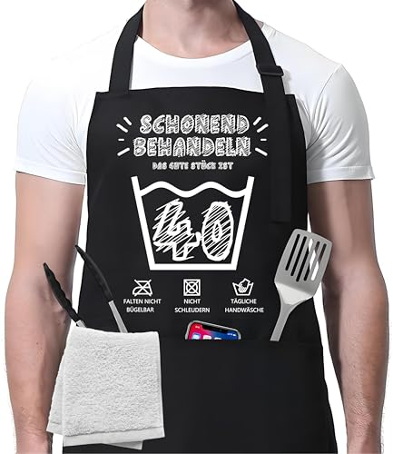 Grillschürze – lustiges Geburtstagsgeschenk für Herren – Küchenschürze zum 40. Geburtstag