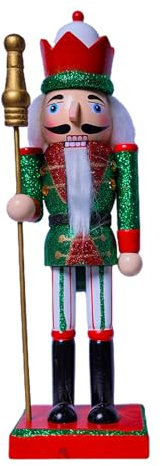 Nussknacker Soldat Holz Walnussknacker Puppe Festliche Weihnachten Heimdekoration und Party Ornament Weihnachten