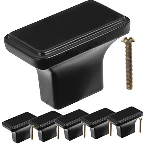 HOMOCONO 6stücke Schranktürgriff Aus Zinklegierung Metallgriff Für Schränke Möbelgriffe Mit Einfacher Für Kommoden Garderoben Und Wandschränke