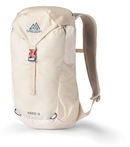 Gregory Nano 16 – ryggsäck, 48 cm, 16 L, 0,36 kg, vit (kritvit), Vit (kritvit), 48H x 29W x 17D cm, Avslappnad