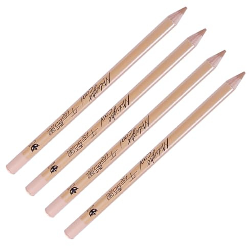 Crayon Correcteur de Maquillage 4 Pièces en Bois, Portable | Voyages D’affaires et Déplacements, Couvre Cicatrices, Illumine le Teint, Format Pratique pour Femmes