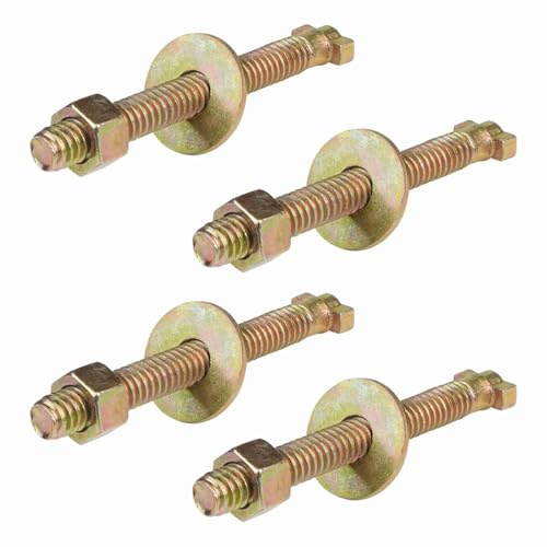 Tissting 2 Styck Bultar Bromsbur För Lastbil Halvtrailer - Bromsbur För Manuell Frigöring För 800921, 1,27 cm x 3,81 cm, För Underhåll Och Säkerhet (4-Pack)